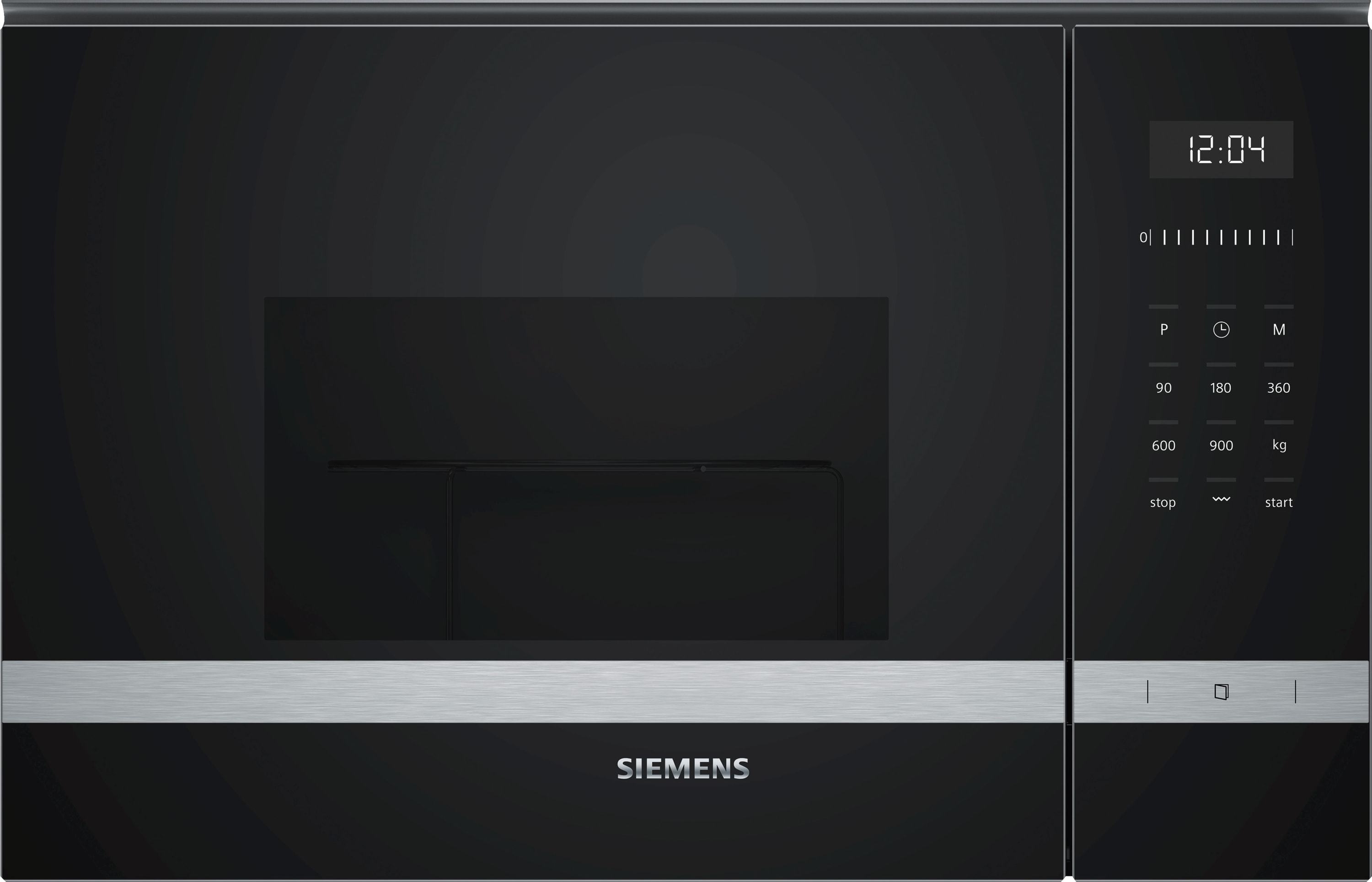 Siemens Hausgerate - SIZBE555LMS0 EinbauMikrowelle m.Grill 60cm 900W 5St.