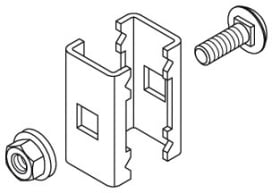 DIETZEL - DIE077678 Gitterbahnverbinder, doppel, 41x18 mm, i