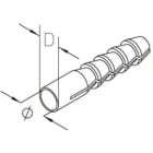 DIETZEL - DIE077763 KunststoffdA1/4bel, A 10 mm, 80 mm