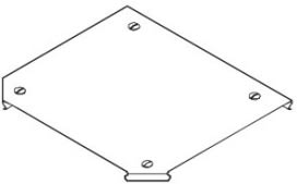 DIETZEL - DIE078473 Rinnenabzweigdeckel, mit Riegel, 400 mm,