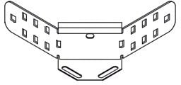DIETZEL - DIE078483 Rinnenanbauecke, 110 mm, inkl. 3x KLR, s