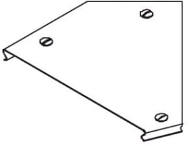 DIETZEL - DIE078580 Rinnenbogendeckel, mit Drehriegel 45A^,