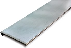 DIETZEL - DIE079788 Rinnendeckel, 500x3000 mm, Edelstahl (V2
