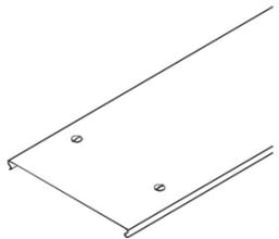 DIETZEL - DIE078594 Rinnendeckel, mit Drehriegel, 500x3000 m