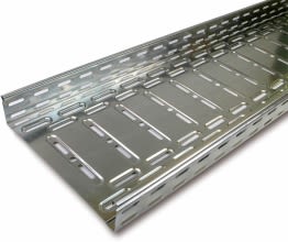 DIETZEL - DIE079806 Kabelrinne, gelocht, 500x110x3000 mm, se