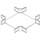 DIETZEL - DIE078682 Rinnenkreuzung, 600x110 mm, inkl. 8x KLR