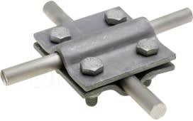 DIETZEL - DIE006232 Kreuzklemme, M6x20 mm, Klemmbereich rund