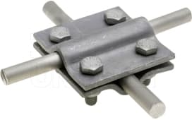 DIETZEL - DIE006232 Kreuzklemme, M6x20 mm, Klemmbereich rund