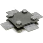 DIETZEL - DIE006244 Kreuzklemme, M8x25 mm, Klemmbereich flac