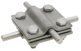 DIETZEL - DIE006247 Kreuzklemme, M8x25mm, Klemmbereich rund/