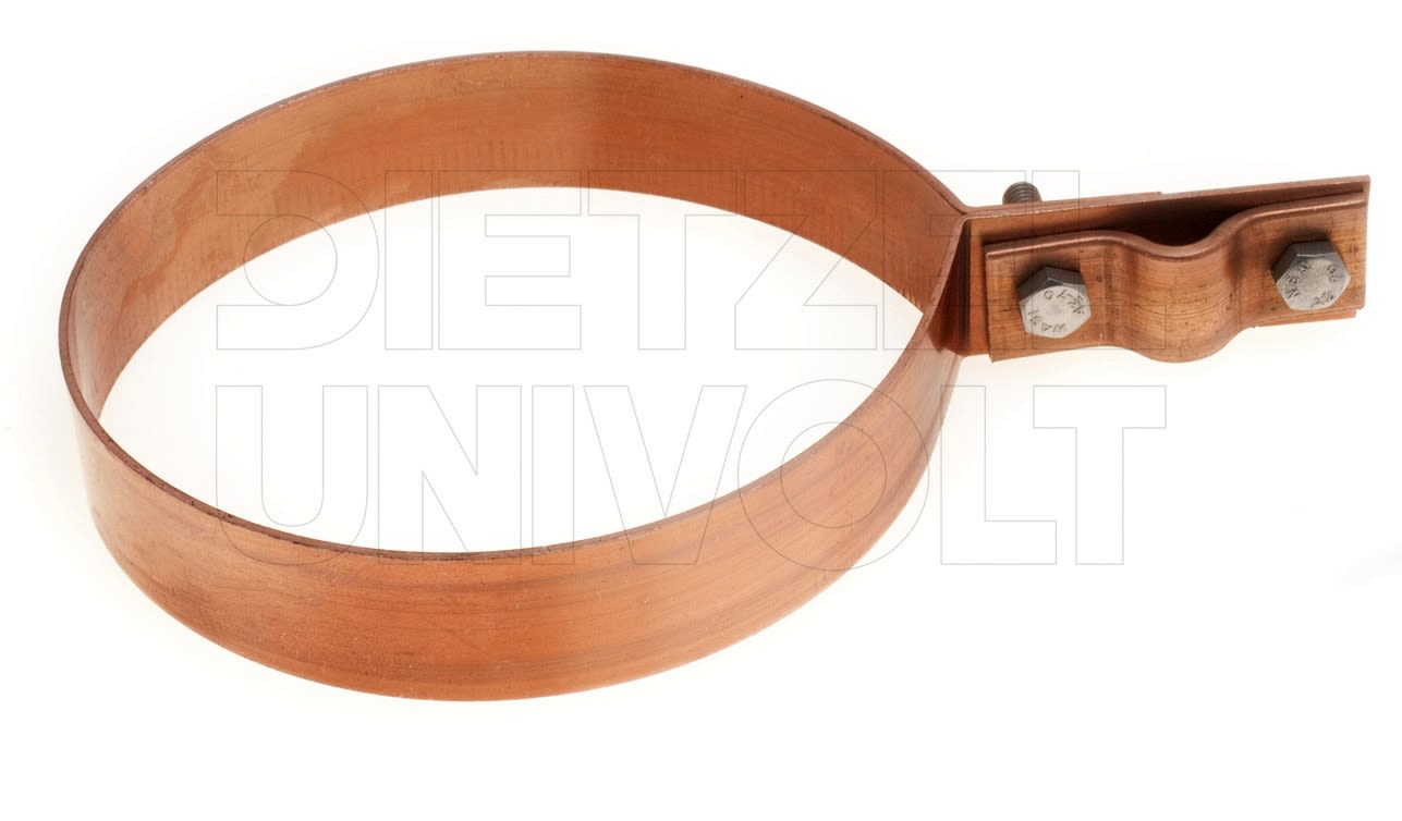 DIETZEL - DIE006618 Regenrohrschelle, A 100 mm, M6x25 mm Ni