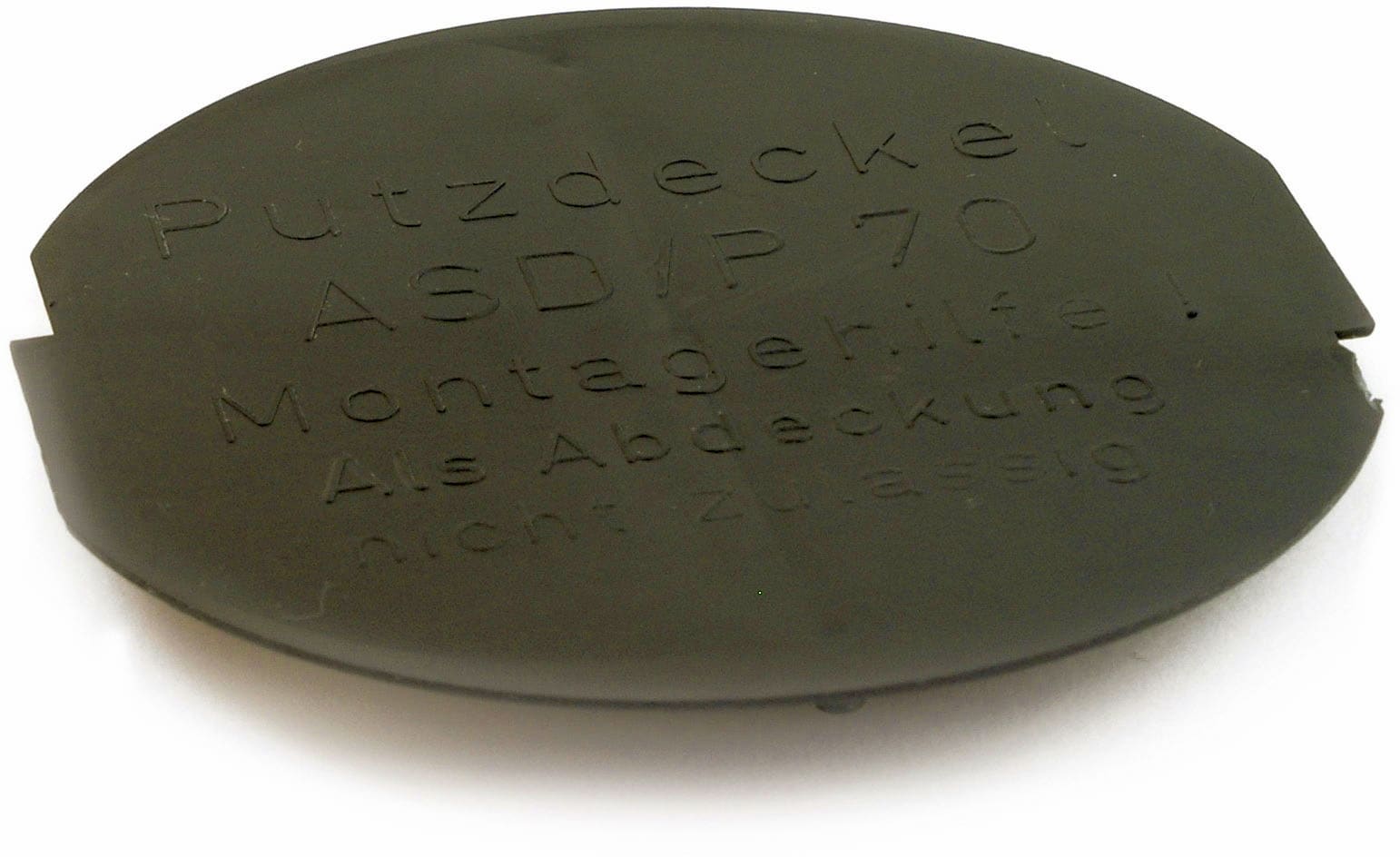 DIETZEL - DIE000832 Putzdeckel, A 70 mm, Polystyrol, schwar