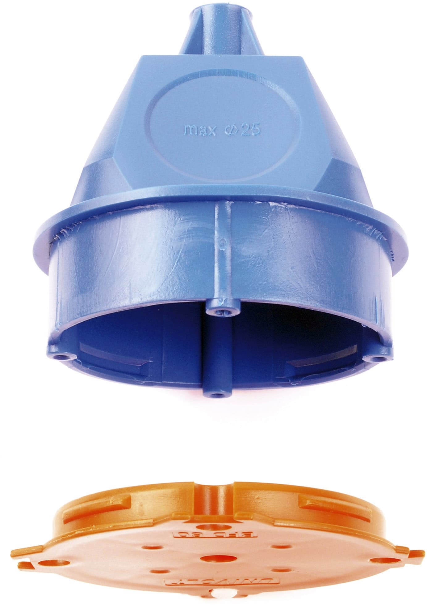 DIETZEL - DIE026305 PE-Betonbau-Deckenauslassdose-Set, halog