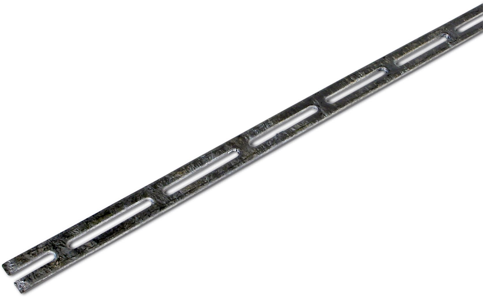 DIETZEL - DIE001699 Stahl-Schlitzbandeisen, 20x2 mm, feuerve