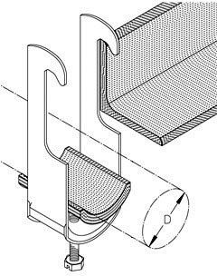 DIETZEL - DIE037353 Kabelschelle, fA1/4r A 44-48mm, Winkelp