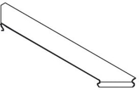 DIETZEL - DIE020295 Rinnenanbeuabzweigdeckel, 400 mm, sendzi