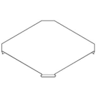 DIETZEL - DIE020281 Rinnenkreuzungsdeckel, 200 mm, sendzimir