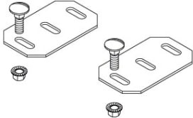 DIETZEL - DIE033027 Klemmbefestigungsset, 2x FRSV 6x16, 2x S