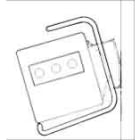 DEVI - DEI19400522 Wandhalterung B, fA1/4r HeizlA1/4fter