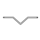 DEVI - DEI19805449 Fallrohr Haltetraverse V2A