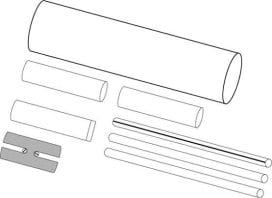 DEVI - DEI19400126 An- und Endabschluss mit Klemmstein