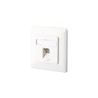 Metz - MEZ1307371002-I Datendose Kat.6 1xRJ45 UP LSA+ RAL9010