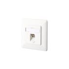 Metz - MEZ1307371002-I Datendose Kat.6 1xRJ45 UP LSA+ RAL9010