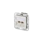 Metz - MEZ1309121102-E E-DAT Dose 2fach C6 modul 8/8(8) UPk RW