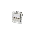Metz - MEZ1309131102-E E-DAT Dose 3fach C6 modul 3x8(8) UPk RW