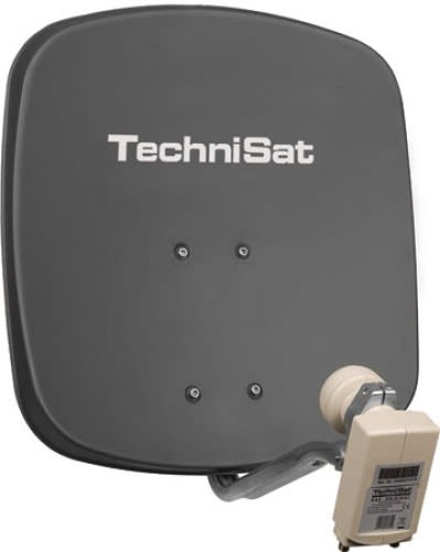 Technisat - TCT1345/3882 Offset-Antenne 45cm Aluminium Twin-LNB i