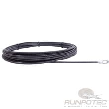 Runpotec - RUN30013 Metallspirale 25m mit Spezialoesenkopf