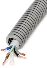 DIETZEL - DIE098542 PVC-Panzerflexrohr,A25mm,biegs.,mittel,