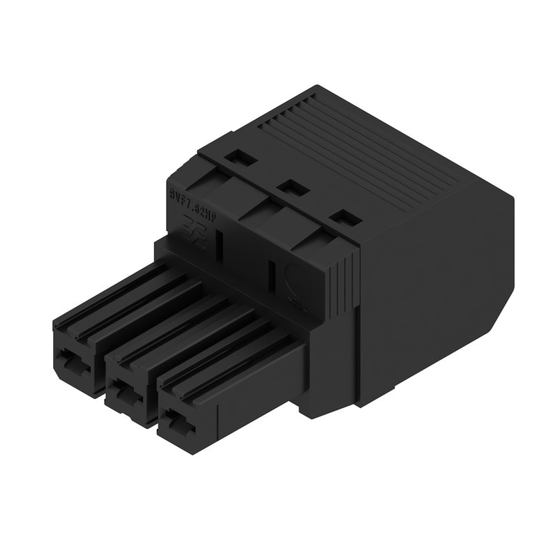 WEIDMULLER - WEI1060400000 BVF 7.62HP/03/180 SN BK BX