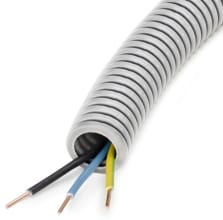 DIETZEL - DIE080838 PVC-Isolierflexrohr,A16mm, biegsam,leic