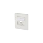 Metz - MEZ1309141002-E Datendose 1Port UP RAL9010 leer