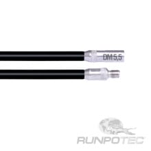 Runpotec - RUN10044 Kabel Schubstangen RunpoStick schwarz/mi