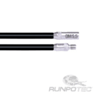 RUNPOTEC - RUN10044 Kabel Schubstangen RunpoStick schwarz/mi