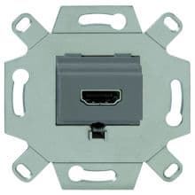 RUTENBECK - RUTN170 105 63 Anschlussdose HDMI 1-fach mit HDMI Buchs