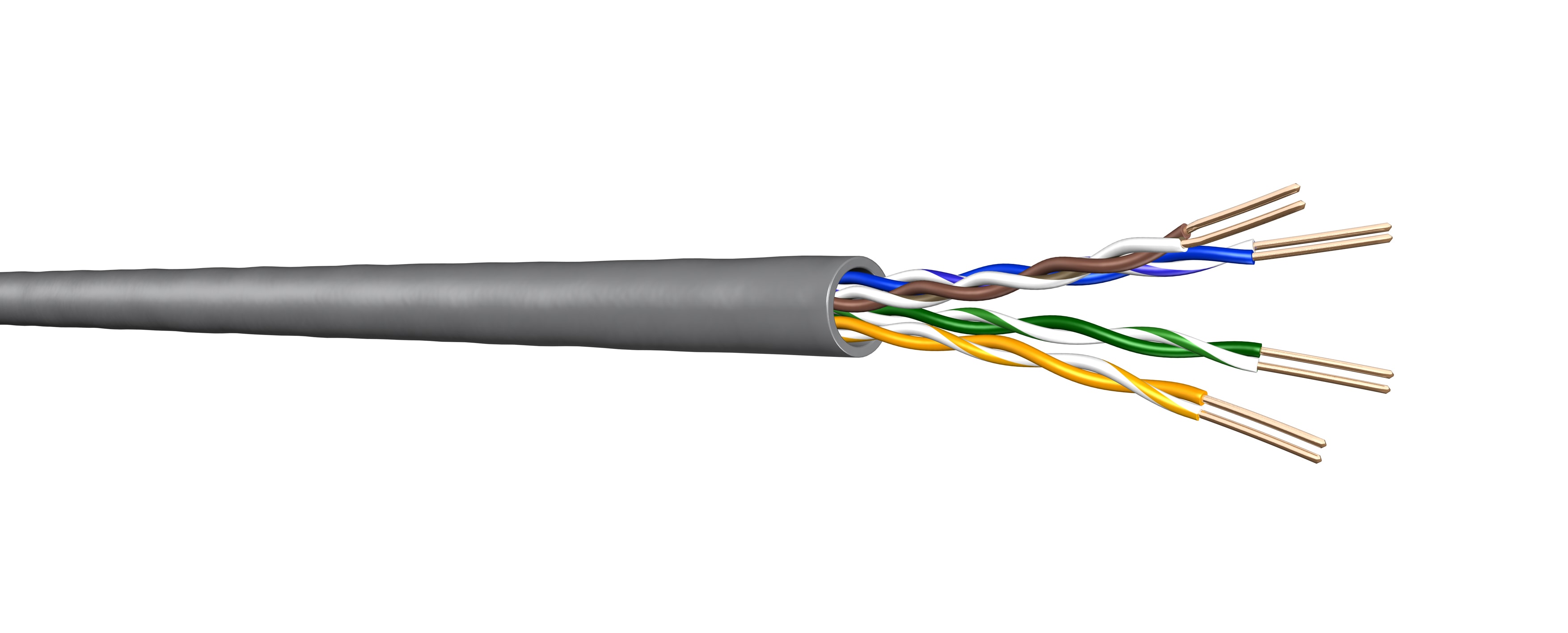 DRAKA - DRA60011253 Datenkabel Kat.5e U/UTP 4x2xAWG24/1 PVC
