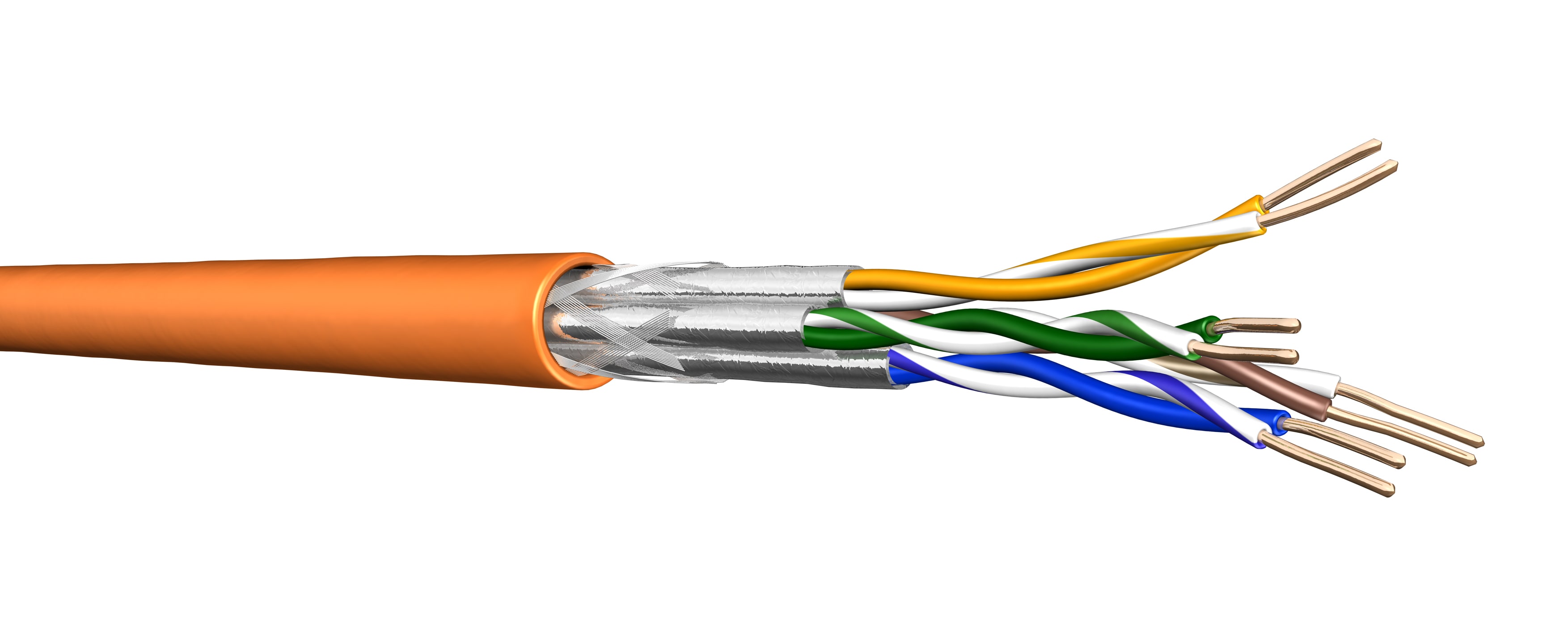 DRAKA - DRA60049078 Datenkabel Kat.7 S/FTP 4x2xAWG23/1 LSHF