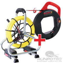 RUNPOTEC - RUN11120 Profi-Set Aktion Glasfaserstab - 60m Run