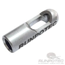 Runpotec - RUN30208 ZugAse mit Runpotec Gewinde RG6, Edelst