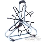 RUNPOTEC - RUN20300 Stahlhaspel A 520mm verzinkt/pulverbesc