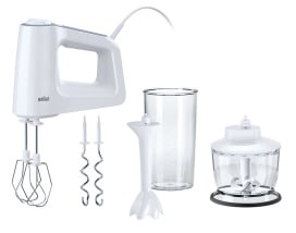 BRAUN - BRA0X22211037 Handmixer,500W,5Stufen,KunststofffuA,Mi