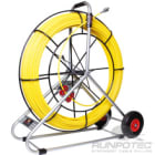 Runpotec - RUN10094 Glasfaserstab 150m A 11mm inkl. Stahlha