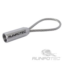 Runpotec - RUN20427 Zugschlaufe A 2 mm Edelstahlseil RUNPOT