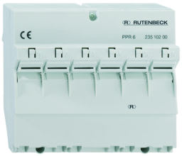 RUTENBECK - RUTN238 102 00 Patchpanel Cat.6/ClassE 6fach, PPR6, REG