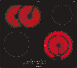 Siemens Hausgerate - SIZET601FNP1E Glaskeramik Kochstelle 60cm Zwkr BrAter