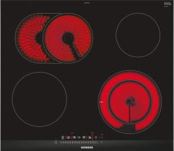 Siemens Hausgerate - SIZET675FNP1E Glaskeramik Kochstelle 60cm Zwkr BrAter