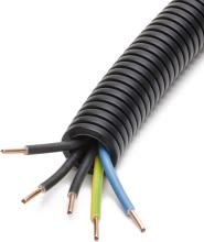 DIETZEL - DIE100330 HFT-Panzerflexrohr,A20mm,biegs.,vorverd